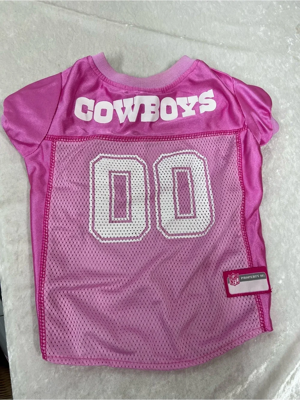 Cowboys Pink pet Football Jersey Top Medium sports NFL Dallas team